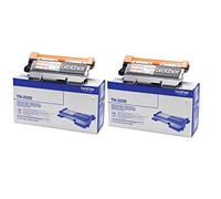 Brother TN2220 Laser Toner (Pack of 2), Black