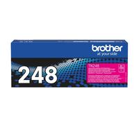 Brother TN-248M Toner Cartridge, Magenta, Single Pack, Standard Yield, Includes 1 x Toner Cartridge, Genuine Supplies