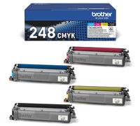 Brother TN248VAL Multipack - 4-pack - black, yellow, cyan, magenta - original - toner cartridge