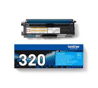 Brother TN320C Original Cyan Brother TN-320C Toner Cartridge (TN320C) Printer Cartridge
