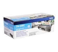Genuine High Capacity Brother TN-326C Toner Cartridge Cyan - New