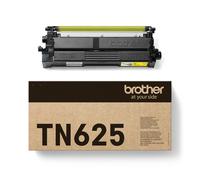 Brother TN625Y Toner Cartridge, Yellow, Single Pack, up to 1,800 Pages, Includes 1 x Toner Cartridge, Genuine Supplies