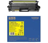 Brother TN821XLY Yellow Original High Capacity Toner Cartridge