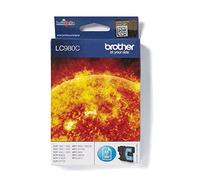 Brother Toner Cyan 5,5ml Pages 260, LC-980CBP (Pages 260)
