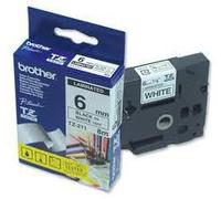 Brother TZ211 P-Touch Tape Black on White