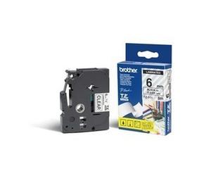 Brother TZE-111 label-making tape Black on transparent