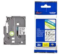 Brother TZe-131 Black On Clear 12mm Laminated P-Touch Labelling Tape