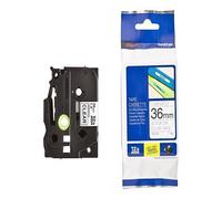 Brother TZe-161 Original P-Touch Label Tape (36mm x 8m) Black On Clear
