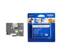 Brother TZe-231S Black on White 12mm Laminated P-Touch Labelling Tape