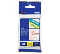 Brother TZe-232 Authentic Label Tape Self Adhesive Red Print on White 12 mm x 8m