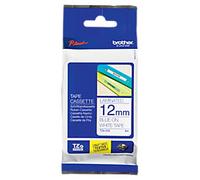 Brother TZe-233 Authentic Label Tape Self Adhesive Blue Print on White 12 mm x 8m
