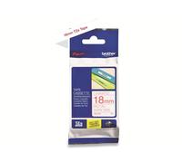 Brother TZe-242 - Standard adhesive - red on white - Roll (1.8 cm x 8 m) 1 casse