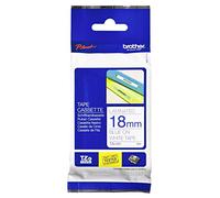 Brother P-touch TZe-243 (18mm) Blue On White Labelling Tape