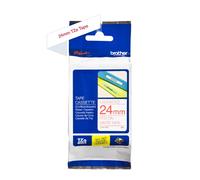 Brother TZe-252 Labelling Tape Cassette, 24 mm (W) x 8 m (L), Laminated, Brother