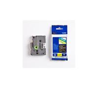 Brother TZE-335 label-making tape White on black TZ