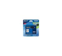 Original Brother P-Touch TZE335 12mm Gloss Tape - White on Black