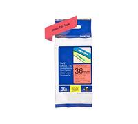 Brother TZe-461 Labelling Tape Cassette, 36 mm (W) x 8 m (L), Laminated, Brother Genuine Supplies - Black on Red