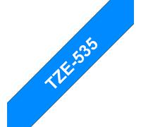 Brother TZE-535 DirectLabel white on blue Laminat 12mm x 8m for Brothe