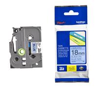 Brother TZe-541 Black On Blue Laminated 18mm P-Touch Labelling Tape