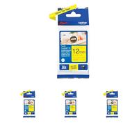 Brother TZe-631S - Black on Yellow - Roll (1.2 cm x 4 m) 1 Cassette(s) Laminated
