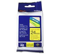 Brother TZe-651 24 mm (W) x 8 m (L) Labelling Tape Cassette Laminated Brother Genuine Supplies - Black on Yellow