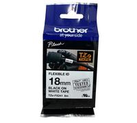 Brother TZe-FX241 Original Tape Black On White (18mm X 8m) P-Touch 300/500