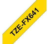 Brother TZE-FX641 label-making tape Black on yellow TZ