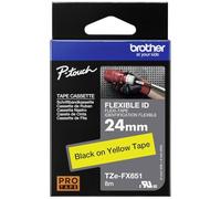 Original Brother Tape TZe-FX651 Label Cassette For P-Touch 350 540 550