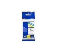 Brother TZe-M31 Labelling Tape Cassette, Black on Matt Clear, 12 mm (W) x 8 m (L), Laminated, Brother Genuine Supplies
