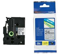 Brother TZe-M951 Original P-Touch Label Tape (24mm x 8m) Black On Silver