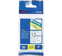 Brother TZe P-Touch Labelling Tape 12mm Black on Pastel Blue TZEMQ531