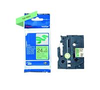 Brother TZe-RM54 Labelling Tape Cassette, Gold on Mint Green, 24 mm (W) x 4M (L), Ribbon Tape, Brother Genuine Supplies