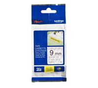 Brother TZe-S121 Black On Clear Strong Adhesive Laminated 9mm P-Touch Label Tape