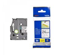 Brother TZe-S151 Black on Clear 24mm Strong Adhesive Laminated PTouch Label Tape