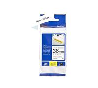 Brother TZe S261 - Laminated extra strength adhesive tape - black on white - Roll (3.6 cm x 8 m) - 1 roll(s)
