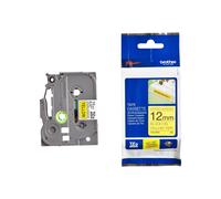 Brother TZe-S631 Black On Yellow 12mm Strong Adhesive P-Touch Labelling Tape