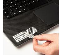 Brother TZE-SE5 DirectLabel black on white Laminat 24mm x 8m for Broth