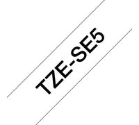 Labelling Tape, 24mm, Black On White