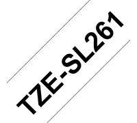 Brother Self-Laminating Labelling Tape Cassette Black on White, 36 mm wide