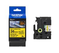 Brother TZE-SL661 Black On Yellow 36mm Sticky Self-Laminating P-Touch Label Tape