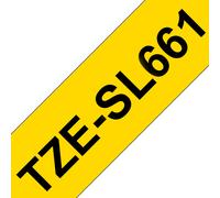 Brother TZE-SL661 label-making tape Black on yellow