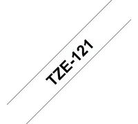 Brother Tze121 P-Touch Tze Label Tape 9Mm Gloss - Paper & Labels - Labelling Tape
