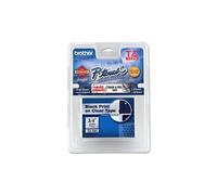 Brother TZE141 TZe Standard Adhesive Laminated Labeling Tape 3/4w Black on Clear