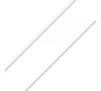 Brother Tze145 White On Clear 18Mm Gloss