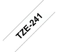 BROTHER TZE241 P-TOUCH TZE LABEL TAPE 18MM GLOSS