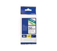 Brother TZe261CIV 36 mm Label Tapes - White/Black