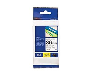 Brother TZe261CIV 36 mm Label Tapes - White/Black