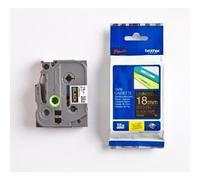 Brother TZE344 Gold on Black