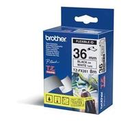 Brother TZEFX261 Black on White