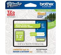 BROTHER TZeMQG35 TZ Label Printer Tape, Colour: White, 1.2 cm, 5 m